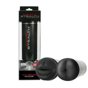 CyberSkinÂ® Stealth Double Stroker, Mouth & Ass