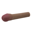CyberSkinÂ® Vibrating 2 inch Xtra Thick Penis Extensionâ„¢, Dark, Clamshell