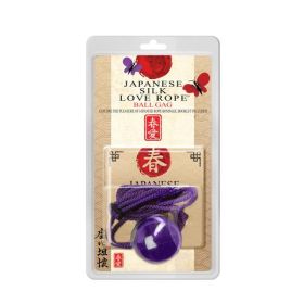 Japanese Silk Love Ropeâ„¢ Ball Gag, Purple