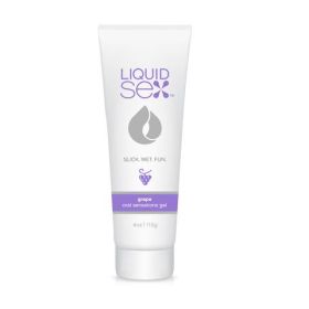 Liquid SexÂ® Oral Sex Gel, Grape 4 oz. (113 g) Tube