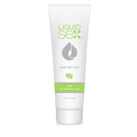 Liquid SexÂ® Oral Sex Gel, Mint 4 oz. (113 g) Tube