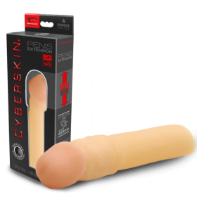 CyberSkinÂ® 3.0 inch Transformer Penis Extensionâ„¢, Light