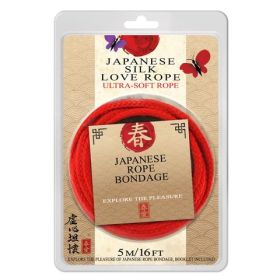 Japanese Silk Love Rope™ 16 ft.,  Red