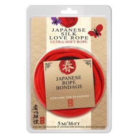 Japanese Silk Love Ropeâ„¢ 16 ft.,  Red