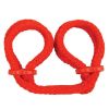Japanese Silk Love Rope™ Wrist Cuffs, Red