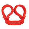 Japanese Silk Love Ropeâ„¢ Ankle Cuffs, Red