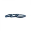 Hombre Snug-Fit Silicone Thin C-Rings, 3 Pk, Navy