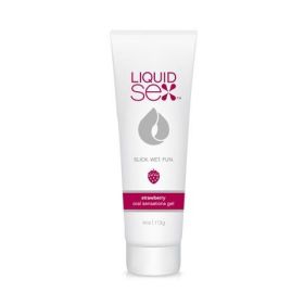 Liquid SexÂ® Oral Sex Gel, Strawberry 4 oz. (113 g) Tube