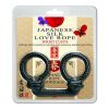 Japanese Silk Love Rope™ Wrist Cuffs, Black