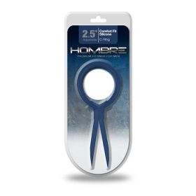 Hombre Comfort Fit Silicone Adjustable C-Ring, Navy