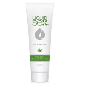 Liquid SexÂ® Hemp Boost Infused Personal Lubricant, 4 fl. oz. (118mL) Tube