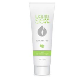 Liquid SexÂ® Oral Sex Gel, Mint 4 oz. (113 g) Tube