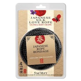 Japanese Silk Love Rope™ 16 ft. (5 m), Black
